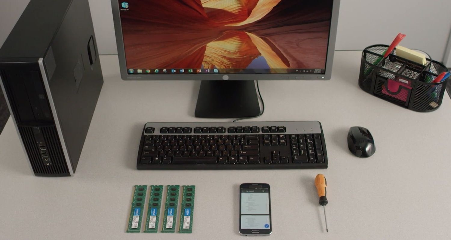 Arbeitsspeicher Desktop